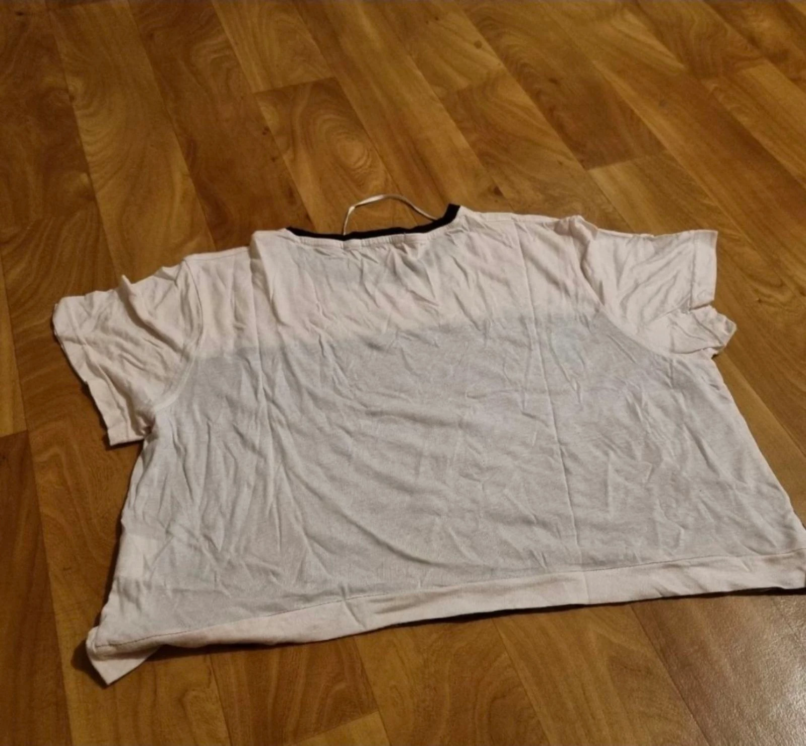 Losjes T-shirt Jennyfer roze met militair patroon maat 38/M – photo 3